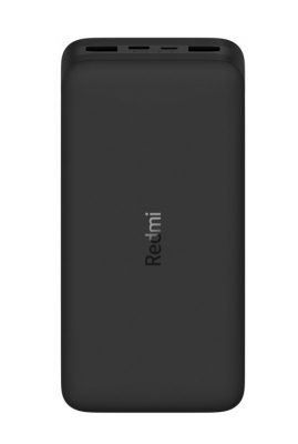 Внешний аккумулятор Xiaomi Redmi Power Bank Fast Charge 20000 mAh (PB200LZM)  черный